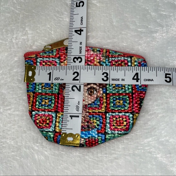 New Frida Kahlo Mexican cartoon coin change purse girls women’s money wallet - Picture 3 of 7